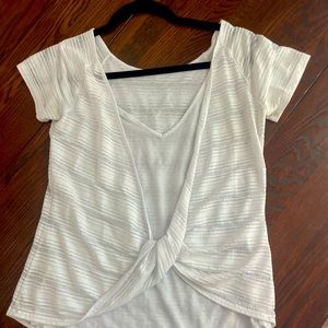 Athelta XS white tee!